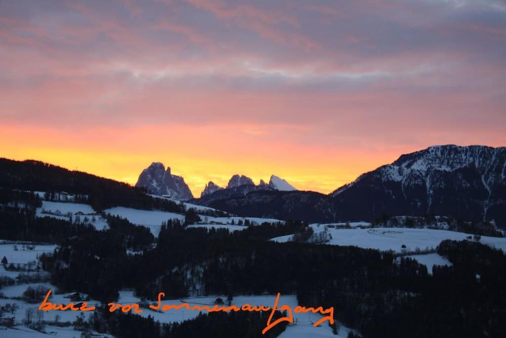 Dolomiten View - South Tyrol Villandro Bagian luar foto