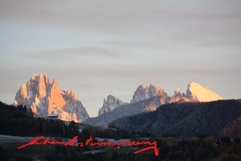 Dolomiten View - South Tyrol Villandro Bagian luar foto